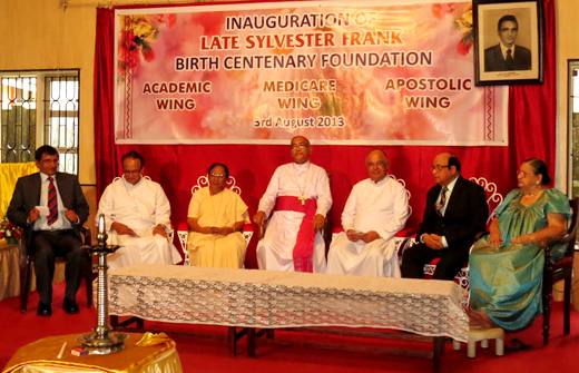 Late Sylvester Frank Birth Centenary Foundation inauguration